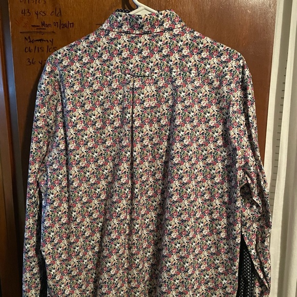 Jos A Bank 1905 stretch slim fit long sleeve shirt XXL - Picture 4 of 4